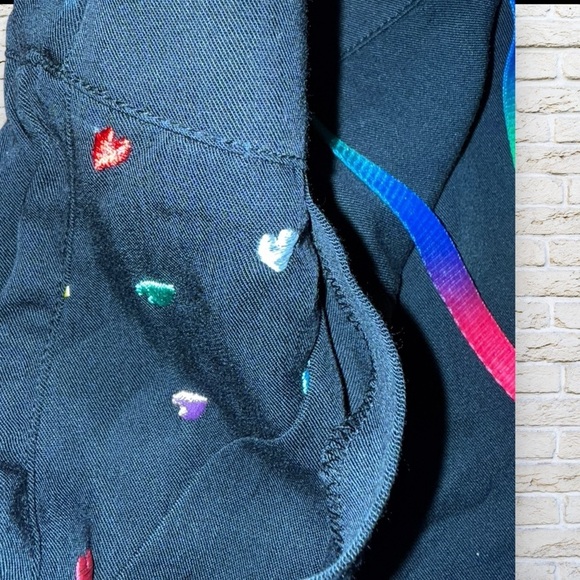 NWT Black Pride Shorts with Rainbow Accents Size M - Picture 6 of 6